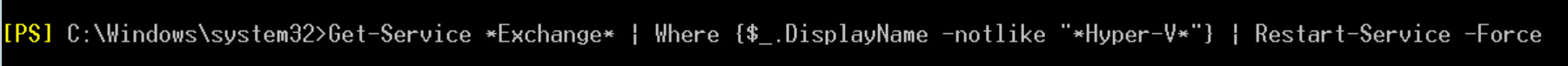 4_Once all the services are started, try to mount the database. If the issue persists, follow the next method